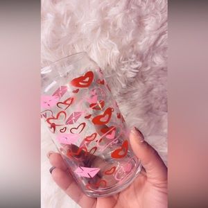 Valentine’s Day Libby glass